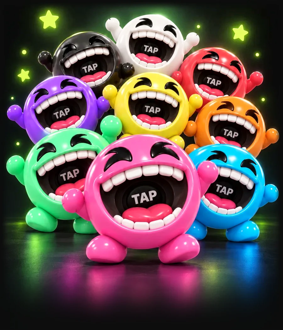 10色のTAPJAMたち